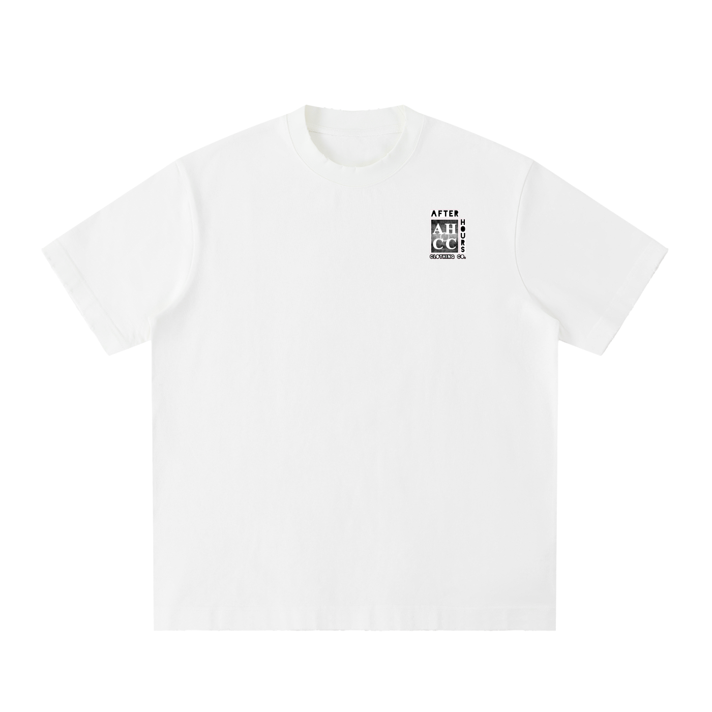 Heavyweight Vintage Washed Frayed T-Shirt