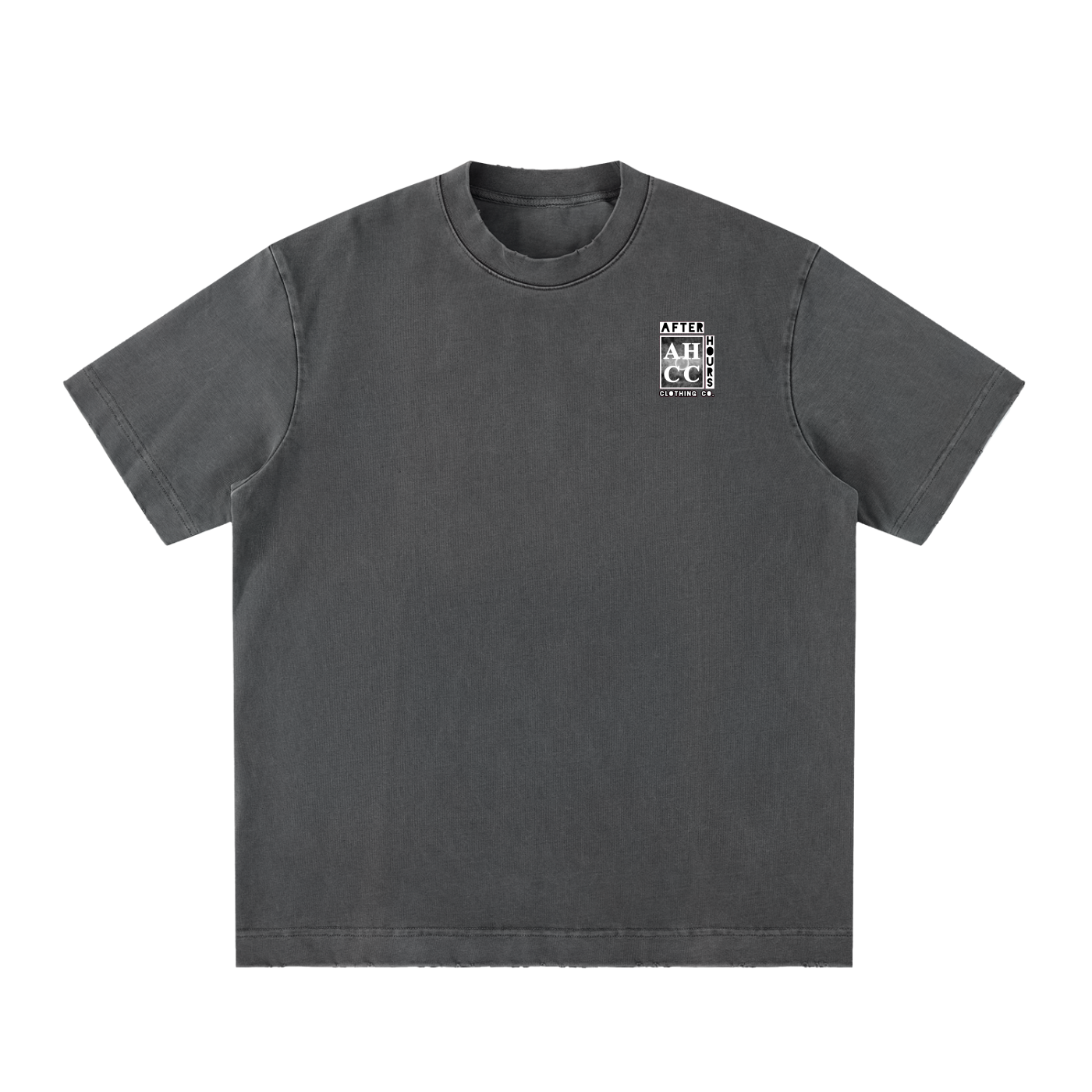 Heavyweight Vintage Washed Frayed T-Shirt