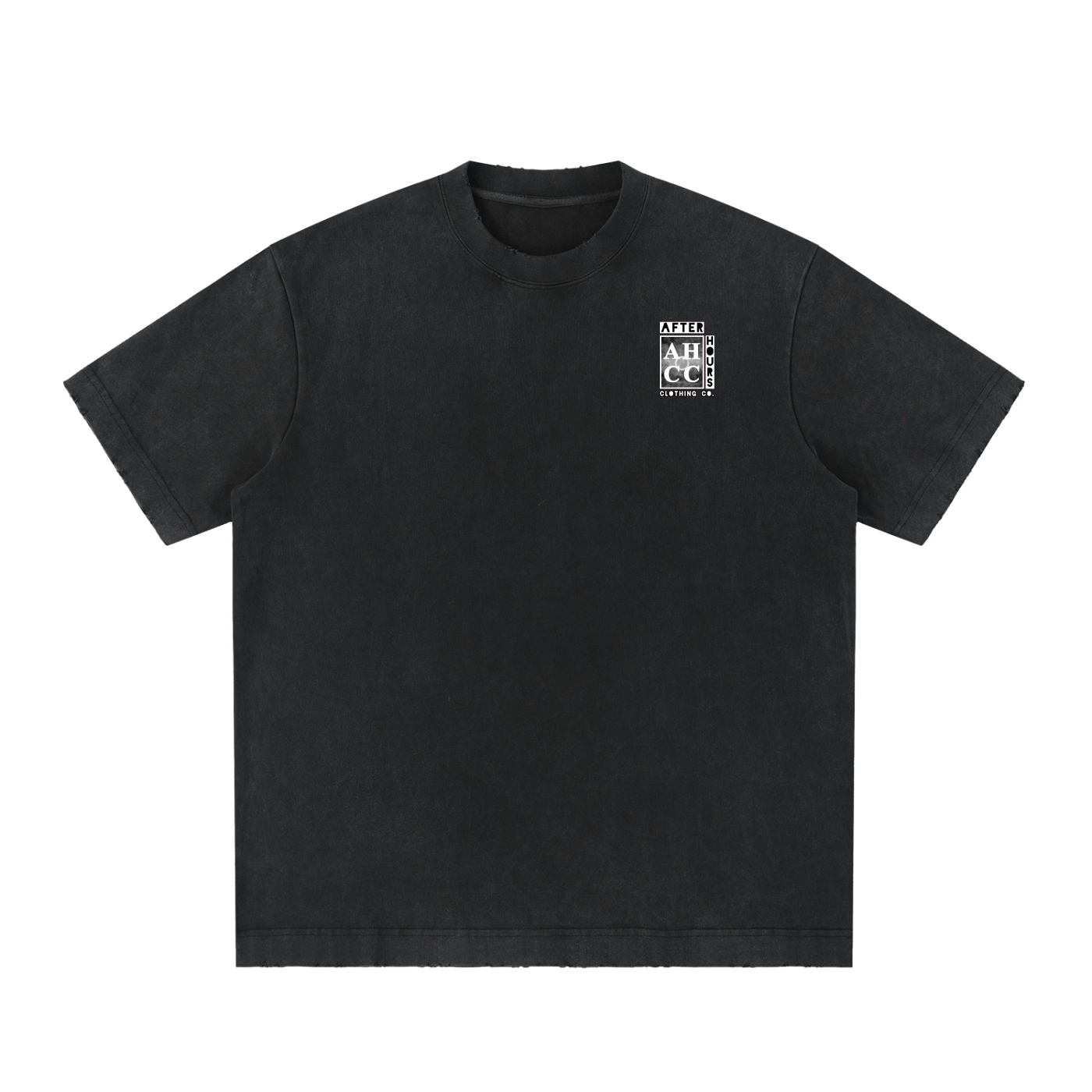 Heavyweight Vintage Washed Frayed T-Shirt