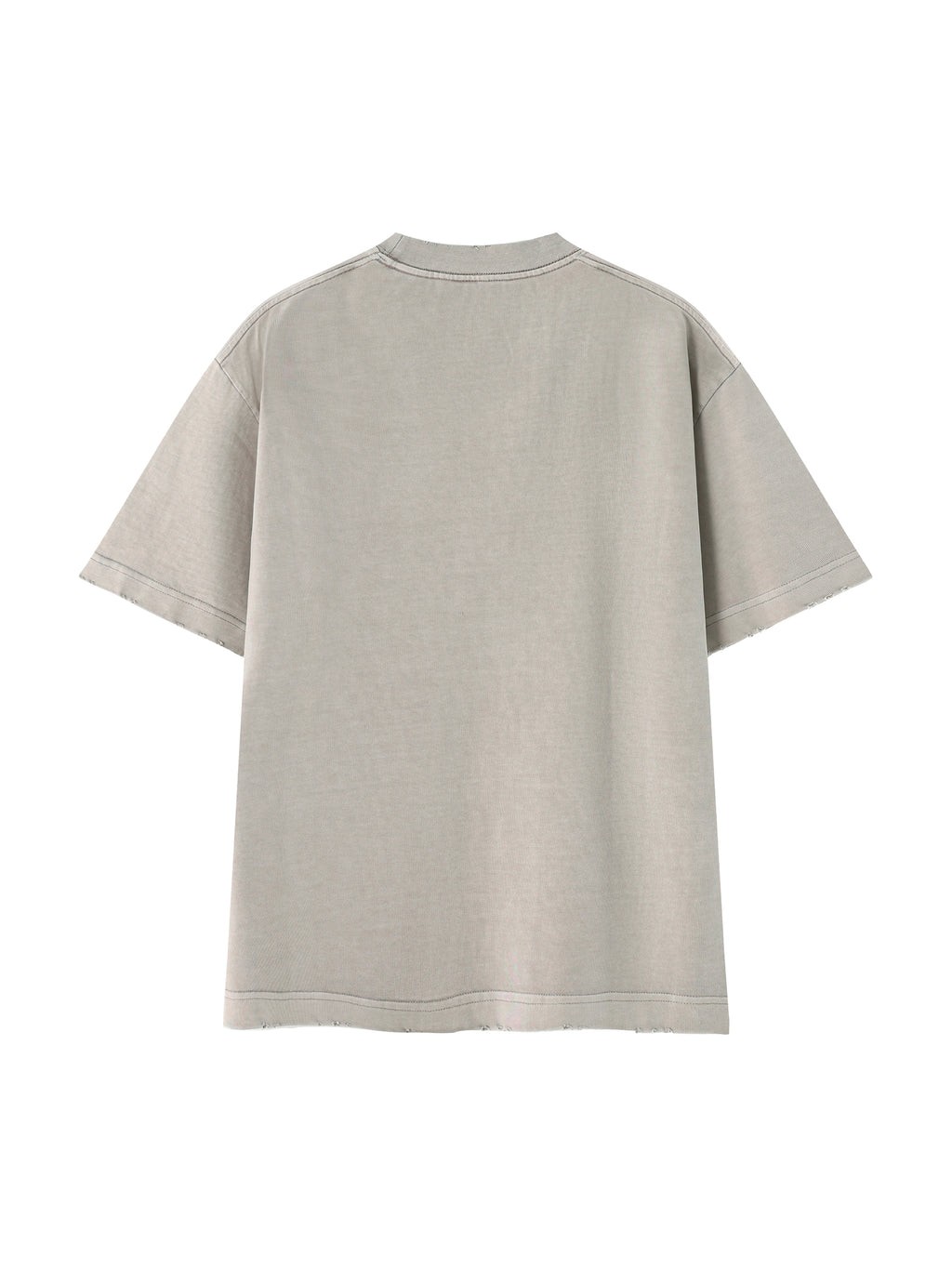 Heavyweight Vintage Washed Frayed T-Shirt